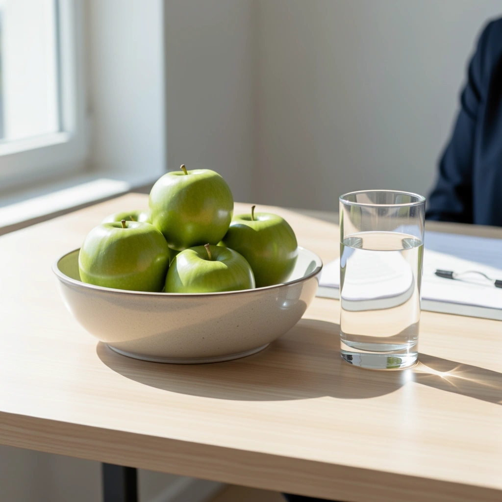 Professional nutrition workspace